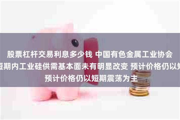 股票杠杆交易利息多少钱 中国有色金属工业协会硅业分会：短期内工业硅供需基本面未有明显改变 预计价格仍以短期震荡为主