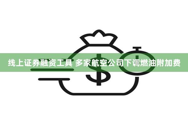 线上证券融资工具 多家航空公司下调燃油附加费